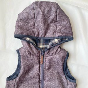2t puffer vest - boys vest - hoodie - toddler vest